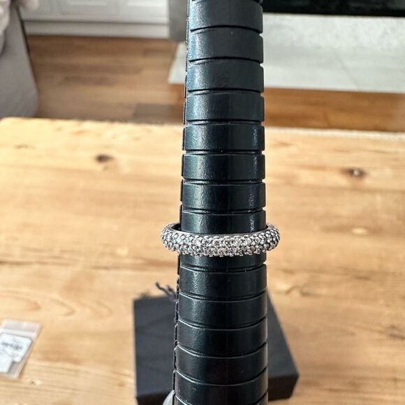 PANDORA Inspiration Within Ring Clear Zirconia, Silver Enamel Size 52 - Picture 7 of 8